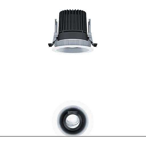 Zumtobel Group - Downlight/Strahler/Flutlicht LED - Downlight PANOS INF #60817218 4000K