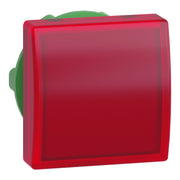 Schneider Electric - Frontelement für Leuchtmelder ZB5CV043 rt, quadr. f.LED-Mod