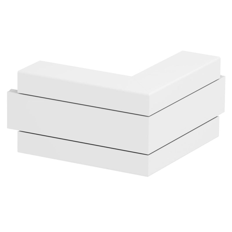 OBO Bettermann - Außeneck für Geräteeinbaukanal Außeneck GA-AS53100RW Alu starre Form