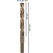 Bosch - Bohrer PRO Stainless Steel HSS-Co 2608585902 Spiralbohrer 11,5 x