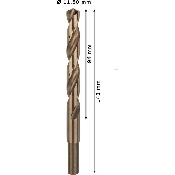 Bosch - Bohrer PRO Stainless Steel HSS-Co 2608585902 Spiralbohrer 11,5 x