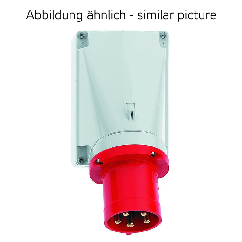 Bals Elektrotech - CEE-Gerätestecker (IEC 60309) Wand-Gerätestecker 63A 4p 24338 400V 6h IP44