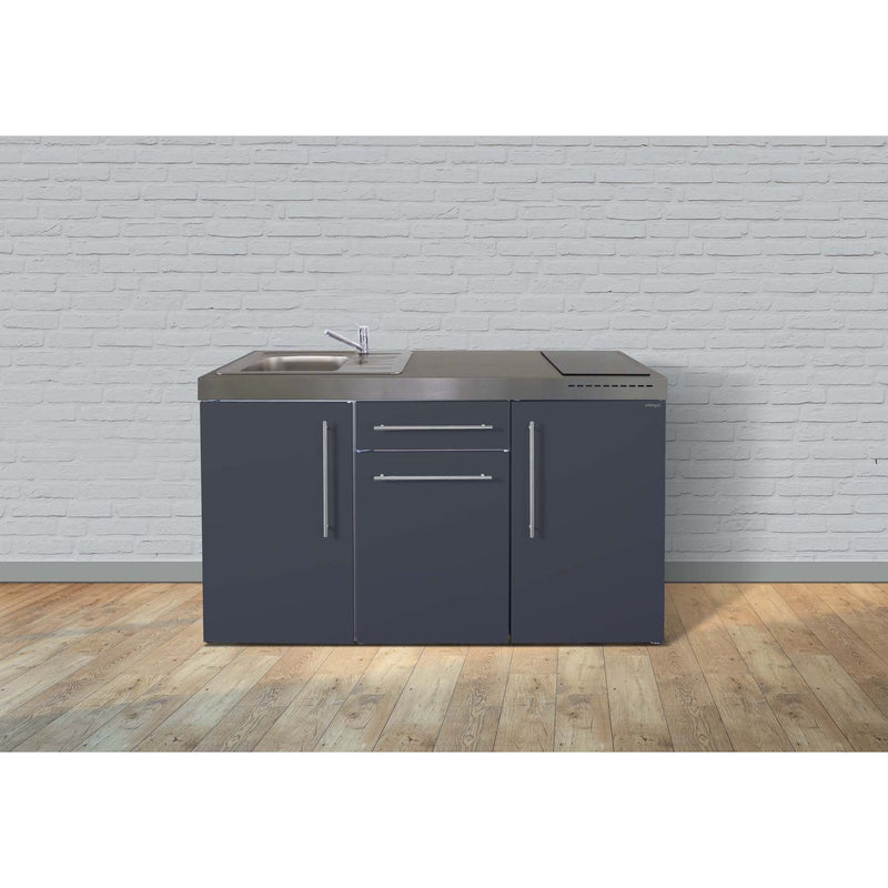 Stengel - Mini-Küche Miniküche Premiumline MPSG150IKFreBliS Schiefergrau