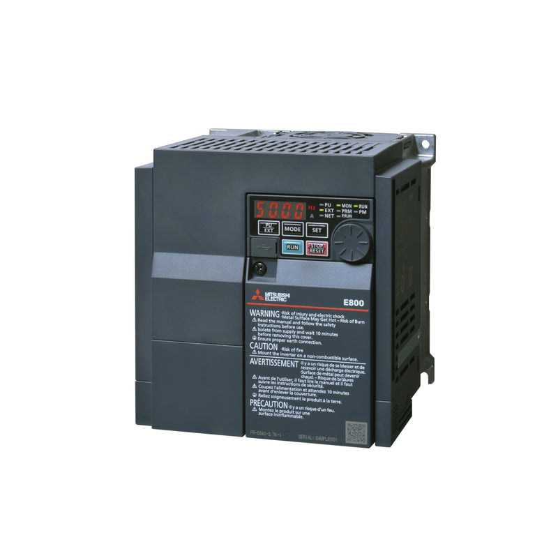 Mitsubishi Electric - Frequenzumrichter =< 1 kV Umrichter FR-E840-0095-4-60 Pn:3,7-5,5kW3x380-48