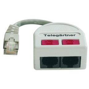 Telegärtner - Kommunikationstechnik-Adapter Modular-T-Adapter 100023149 T-Bus-Ext.Panel/ung