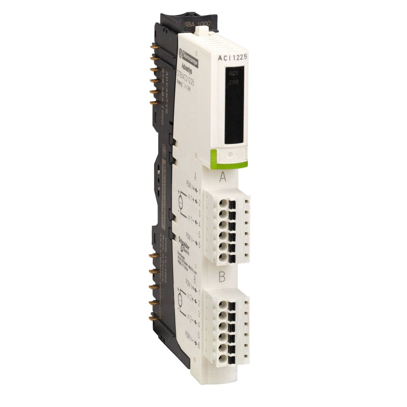 Schneider Electric - Feldbus, Dez. Peripherie - Analoges Ein-/Ausgangs-Modul Basic Kit STBACI1225K STB 2AI 4.20MA 10BIT