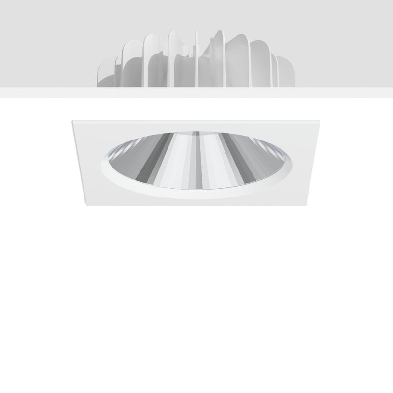 RZB - Downlight/Strahler/Flutlicht LED-Einbaudownlight 901800.002 930, weiß