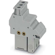 Phoenix Contact - Reihenklemmen-Steckadapter Stecker UPCT 4/3 3pol,0,14-6qmm,grau − 10 Stück