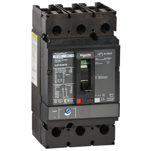 Schneider Electric - Leistungsschalter für Motorschutz PowerPact 250A TM200a NJJF36200TW 3P 65kA