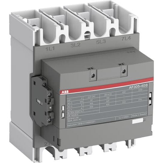ABB Stotz S&J - Leistungsschütz zum Schalten von Wechselstrom Schütz AF305-40-22-13 100-250V 50/60Hz/DC