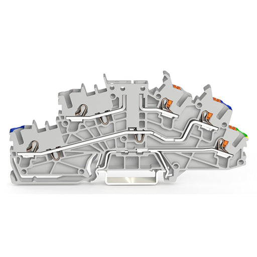 WAGO - Installations-Etagenklemme Installationsetagenklemme 2203-6561 2,5 mm² Hybrid − 50 Stück