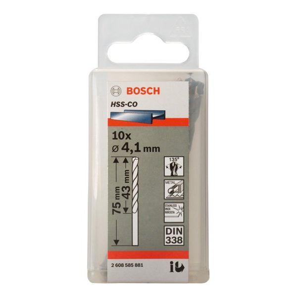 Bosch - Bohrer PRO Stainless Steel HSS-Co 2608585881 Spiralbohrer 4,1 x