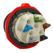 Walther Werke - CEE-Gerätestecker (IEC 60309) CEE NEO Wandgerätestecker FW730509CC schräg 32A 5P 9h