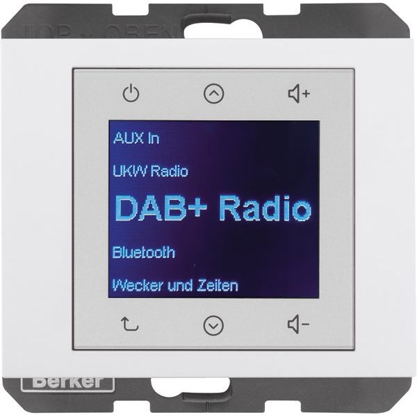 Berker - Elektronik-Gerät für Installationsschalterprogramme Radio DAB+, K.x pw., gl. 29847009