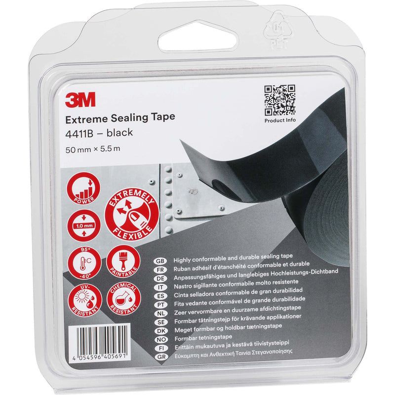 3M - Klebeband Dichtband 4411B/IPS 50mmx5,5 m,1,0mm − 4 Stück