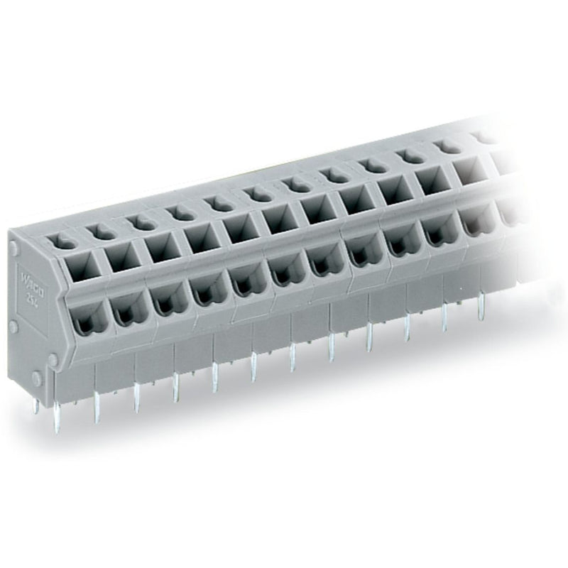 WAGO - Leiterplattenklemme 2-Leiter-Leiterplattenkle. 254-186 0,75mm² − 5 Stück