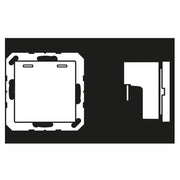 Jung - Abdeckung/Bedienelement für Installationsschalterprogramme Hotelabdeckung A CU KO5 M 230 MO mit LED-Einheit 230V