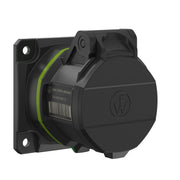 Walther Werke - CEE-Anbausteckdose (IEC 60309) CEE NEO Anbaudose FW410410CC gerade 16A 4P 10h − 10 Stück