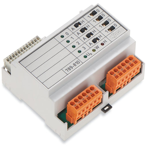 WAGO - Befehls- und Meldegeräte-Kombination im Gehäuse Handbedienmodul 789-810 digital 4 Ausgänge − 3 Stück