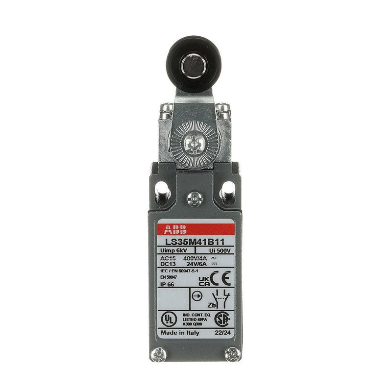 ABB Stotz S&J - Einzelpositionsschalter Standard-Positionsschalter LS35M41B11 Metall-Gehäuse IP66