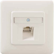 Rutenbeck - Kommunikationsanschlussdose Kupfer Cat.6-Anschlussdose UAE-Class #132112010 EA iso-8 U Up mK rw − 10 Stück