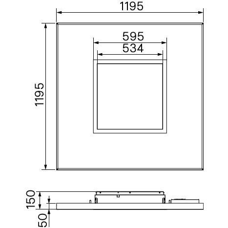 Philips Lighting - Decken - /Wandleuchte LED - Leuchte Nature Connect LP911P #10844800 2700 - 6500K, grau