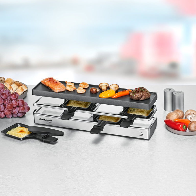 Rommelsbacher - Raclette 4er RC 800 eds fun for 4 − 4 Stück