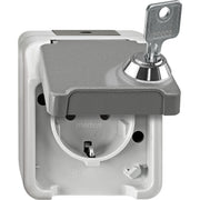 Merten - Steckdose SCHUKO-Steckdose MEG2416-8029 lichtgrau