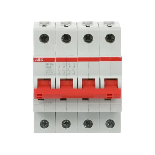 ABB Stotz S&J - Schalter für Reiheneinbau Lasttrennschalter SD204/50 4-polig, 50A