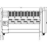 Hensel - Verteilerschrank für Energieversorgung Ladeverteiler Mi EV 11kW 30000 f.30 Ladep. a 11kW