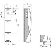 Schmersal - Positionsschalter mit Zuhaltung Sicherheitszuhaltung AZM201Z-CC-T-1P2PW − 1 Stück