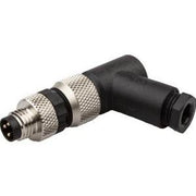 Ipf Electronic - Rundsteckverbinder, feldkonfektionierbar (Industriesteckverbinder) Kabelstecker, abgewinkelt, VK003176 Selbstkonfektionierb