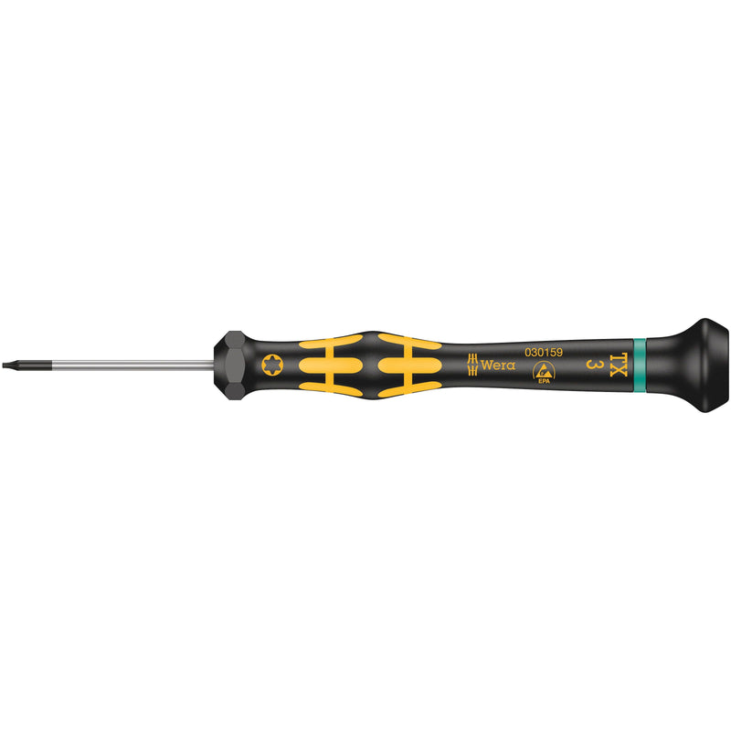 Wera - Innensechsrund Schraubendreher Micro Schraubendreher 05030159001 6-rund ESD