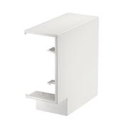 Rehau - Flachwinkel für Geräteeinbaukanal SIGNA BASE Flachwinkel BRK FW70130 rws 70x130, RAL9010