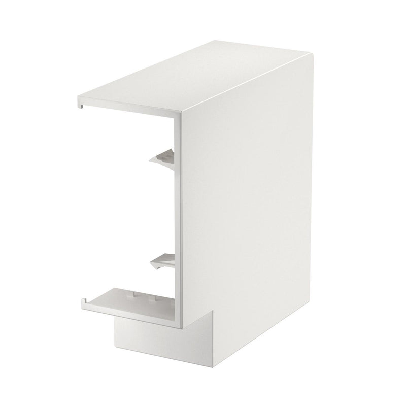 Rehau - Flachwinkel für Geräteeinbaukanal SIGNA BASE Flachwinkel BRK FW70130 rws 70x130, RAL9010