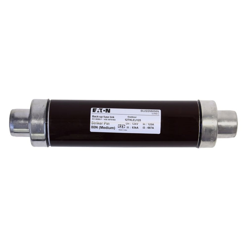 Eaton - Mittel-/Hochspannungssicherung Sicherungseinsatz Mittels. 12KV125A#12TKLEJ125 125A AC 12kV 63kA