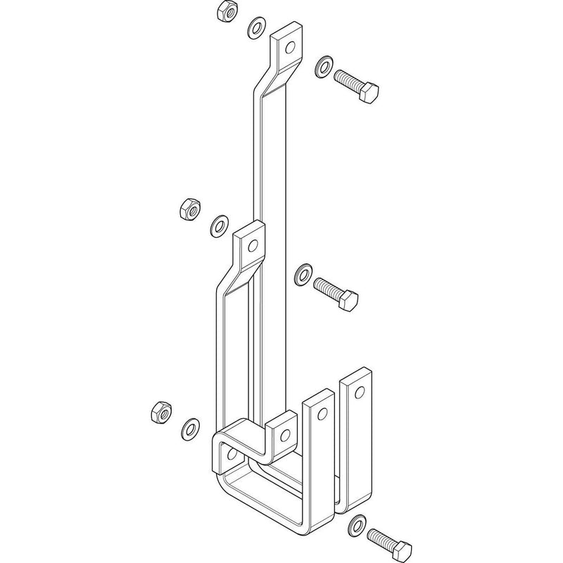 ABN - Schraubklemme Verbindungsschienensatz XAS950SE 3-polig CU 30x10mm