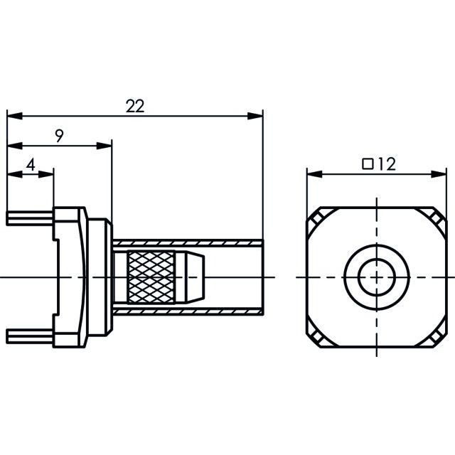 Telegärtner - Koax-Steckverbinder Kabeldirektanschluss 100021313 cr f.LTP G1(RG58C/U) − 5 Stück