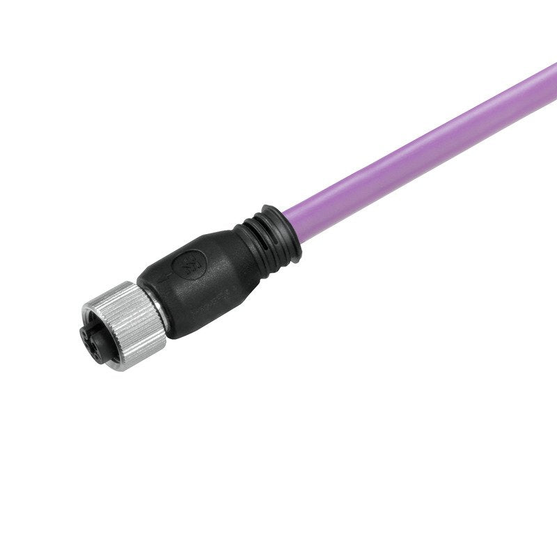 Weidmüller - Patchkabel Kupfer Industrie Kabel SAIL-M12BG-PB-0.1D einseit.offen,Pol 2