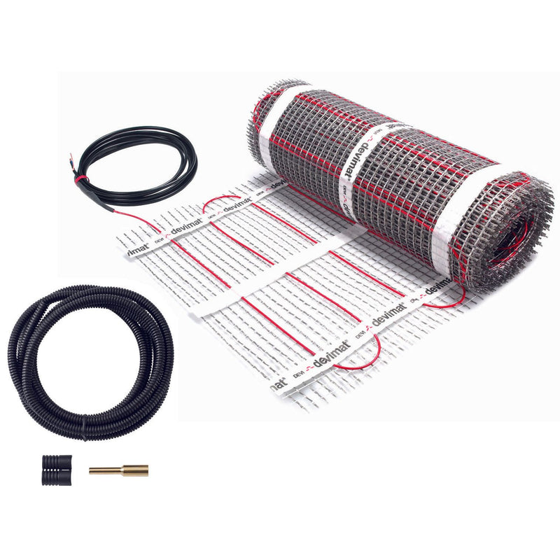 Danfoss - Elektrische Flächenheizung Dünnbett-Heizmatte 140F0424 100 W/m,7qm