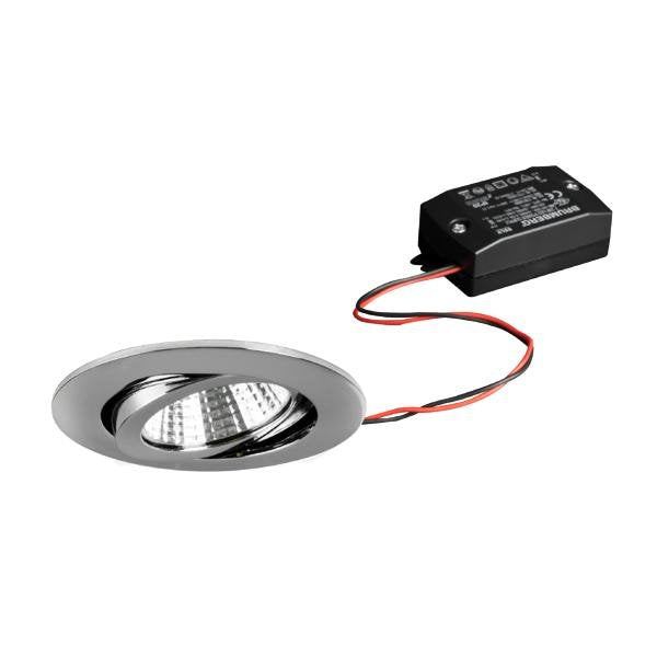 Brumberg Leuchten - Downlight/Strahler/Flutlicht LED-Einbaustrahler 38363023 230V 3000K chrom