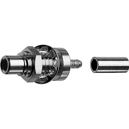 Telegärtner - Koax-Steckverbinder SMC-Kabeleinbaustecker 100024901 cr/cr,RG178B/U,196AU − 5 Stück
