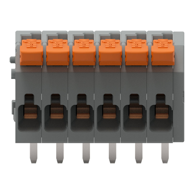 WAGO GmbH & Co. KG - Leiterplattenklemme Leiterplattenklemme 2601-1106 1,5mm²,gr − 80 Stück