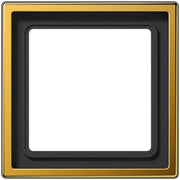 Jung - Abdeckrahmen Rahmen 1-fach go24Karat LS 981 GGO waage/senkrecht