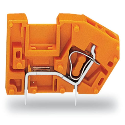 WAGO - Leiterplattenklemme Anreihbare Leiterplattenk. 742-126 2,5 mm²,orange − 300 Stück