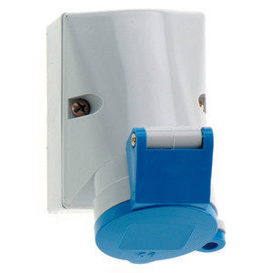 Bals Elektrotech - CEE-Steckdose (IEC 60309) Wandsteckdose 16A 3p 230V 119 6h IP44
