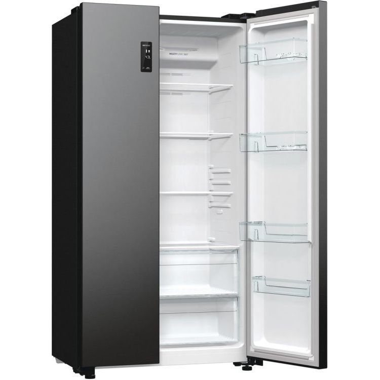 Gorenje - Kühl-/Gefrierkombination Kühl/Gefrierkombi SbS NRR9185EABXL NoFrost,DarkInoxlook