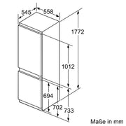 Bosch - Kühl-/Gefrierkombination EB-Kühl/Gefrierkombi KIS86AFE0 Serie6