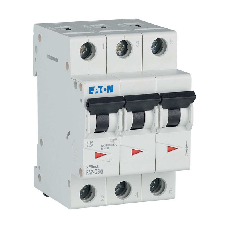 Eaton - Leitungsschutzschalter FAZ-C3/3 C 3A, 3p