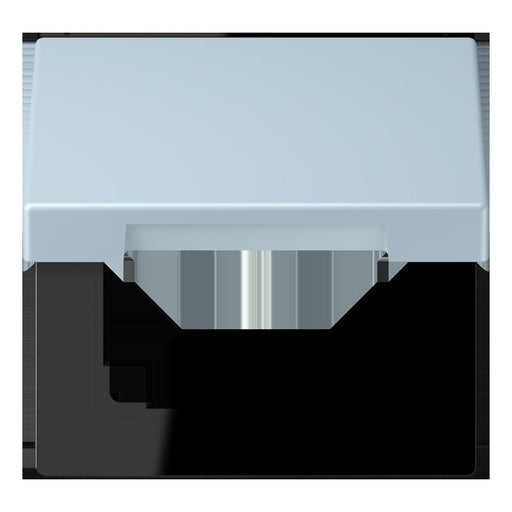Jung - Abdeckrahmen Klappdeckel m. Stellfeder LC 990 BFKL 208 outremerclair